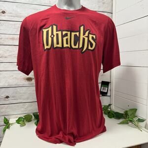 NEW Nike Arizona Diamondbacks Dbacks MLB Authentic Adult XL Dri Fit Shirt NWT